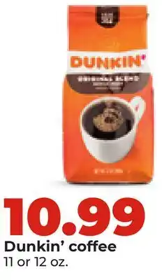 Hy-Vee Dunkin' coffee offer