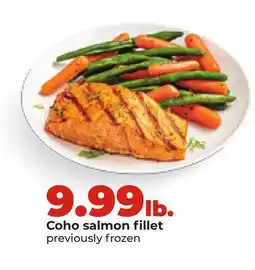 Hy-Vee Coho salmon fillet offer