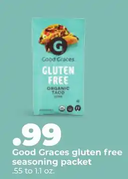 Hy-Vee Good Graces gluten free seasoning packet offer