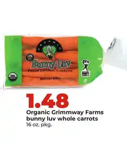 Hy-Vee Organic Grimmway Farms bunny luv whole carrots offer