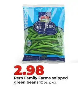 Hy-Vee Pero Family Farms snipped green beans offer