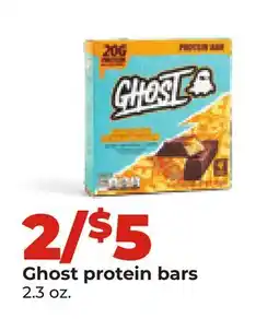 Hy-Vee Ghost protein bars offer
