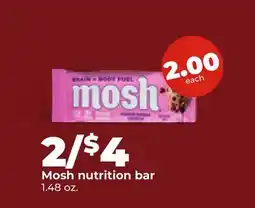 Hy-Vee Mosh nutrition bar offer