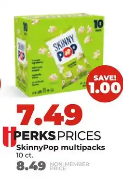 Hy-Vee SkinnyPop multipacks offer