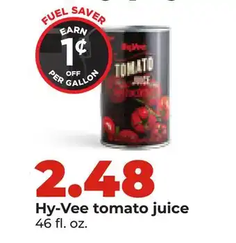Hy-Vee Hy-Vee tomato juice offer