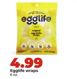 Hy-Vee Egglife wraps offer