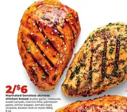 Hy-Vee Marinated boneless skinless chicken breast offer