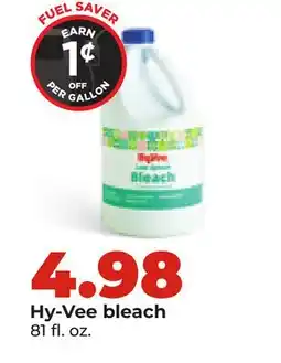 Hy-Vee Hy-Vee bleach offer
