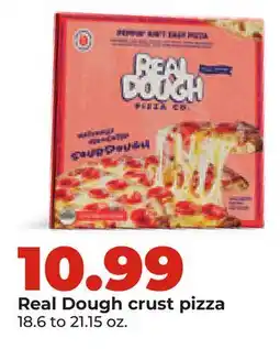 Hy-Vee Real Dough crust pizza offer