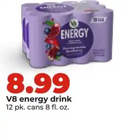 Hy-Vee V8 energy drink offer
