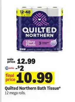 Meijer Quilted Northern Bath Tissue offer