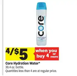 Meijer Core Hydration Water offer