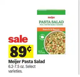 Meijer Meijer Pasta Salad offer
