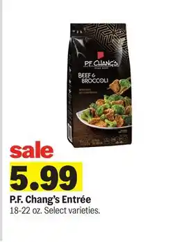 Meijer P.F. Chang's Entrée offer