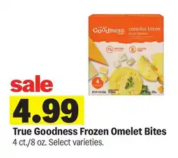 Meijer True Goodness Frozen Omelet Bites offer