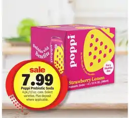 Meijer Poppi Prebiotic Soda offer