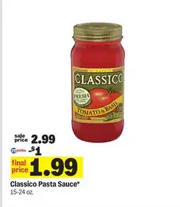 Meijer Classico Pasta Sauce offer