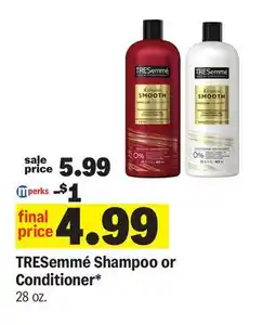 Meijer TRESEMMÉ Shampoo or Conditioner offer