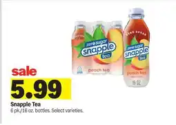 Meijer Snapple Tea offer