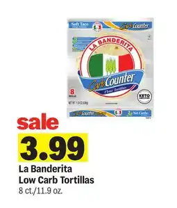 Meijer La Banderita Low Carb Tortillas offer