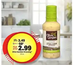Meijer Olive Garden Dressing offer