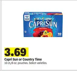 Meijer Capri Sun or Country Time offer