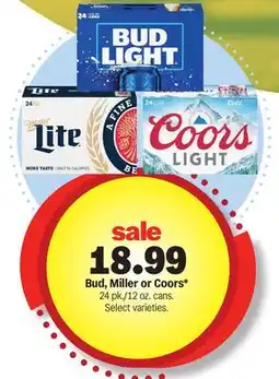 Meijer Bud, Miller or Coors offer