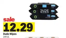 Meijer Dude Wipes offer