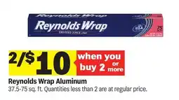 Meijer Reynolds Wrap Aluminum offer