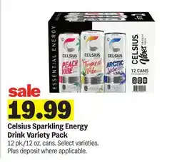 Meijer Celsius Sparkling Energy Drink Variety Pack offer