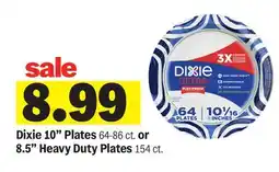 Meijer Dixie 10 Plates 64-86 ct. or 8.5 Heavy Duty Plates 154 ct offer