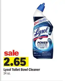 Meijer Lysol Toilet Bowl Cleaner offer