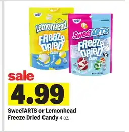 Meijer SweeTARTS or Lemonhead Freeze Dried Candy offer