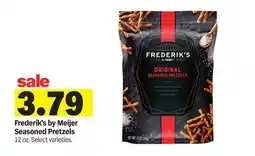 Meijer Frederik's by Meijer Seasoned Pretzels offer