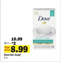Meijer Dove Bar Soap offer