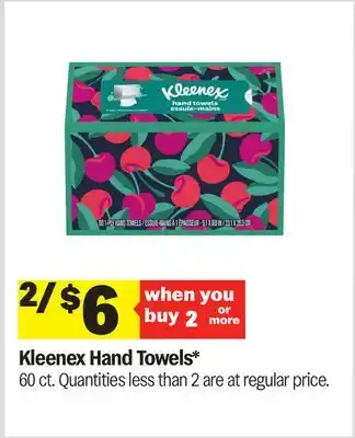 Meijer Kleenex Hand Towels offer