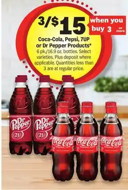 Meijer Coca-Cola, Pepsi, 7UP or Dr Pepper Products offer
