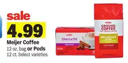 Meijer Meijer Coffee or Pods offer