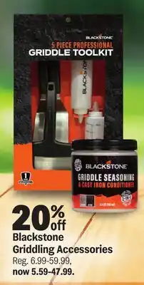 Meijer Blackstone Griddling Accessories offer