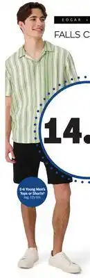 Meijer E+A Young Men's Tops or Shorts offer