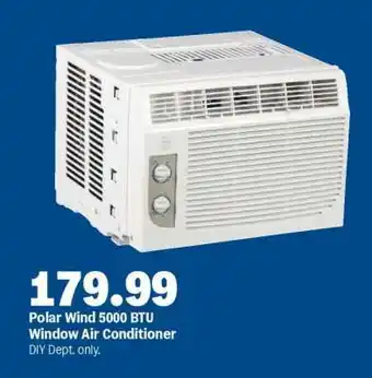 Meijer Polar Wind 5000 BTU Window Air Conditioner offer