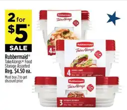 Dollar General Rubbermaid TakeAlongs Food Storage Assorted offer