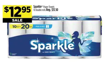 Dollar General Sparkle Paper Towels offer