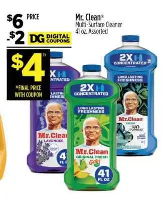 Dollar General Mr. Clean offer