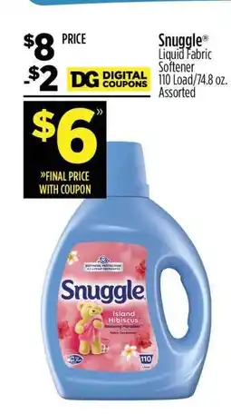 Dollar General Snuggle offer