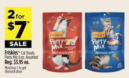 Dollar General Friskies Cat Treats Party Mix 6 oz. Assorted offer