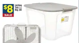 Dollar General Latching Tote 71 qt offer