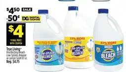 Dollar General True Living Disinfecting Bleach offer
