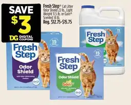 Dollar General Fresh Step Cat Litter offer