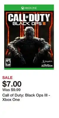 Game Stop Call of Duty: Black Ops III - Xbox One offer
